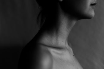 woman's neck 